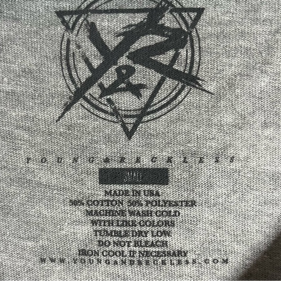 New With Tag Young & Reckless Crop Top Size Small - Picture 3 of 4